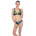 Beauty And The Beast Stained Glass Rose Classic Banded Bikini Set 