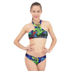 High Neck Bikini Set 