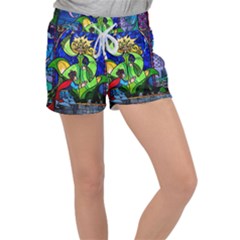Women s Velour Lounge Shorts 
