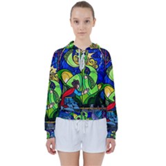 Women s Tie Up Sweat 
