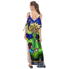 Maxi Chiffon Cover Up Dress 