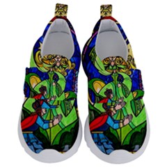 Kids  Velcro No Lace Shoes 