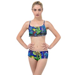 Layered Top Bikini Set 