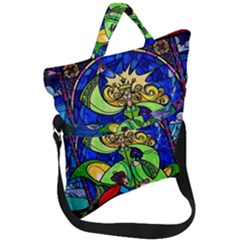 Fold Over Handle Tote Bag 