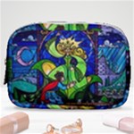Beauty And The Beast Stained Glass Rose Make Up Pouch (Small)