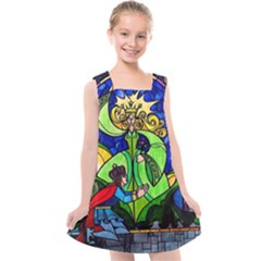 Kids  Cross Back Dress 