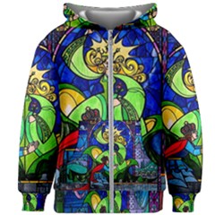 Kids  Zipper Hoodie Without Drawstring 