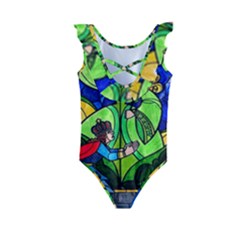 Kids  Frill Swimsuit 