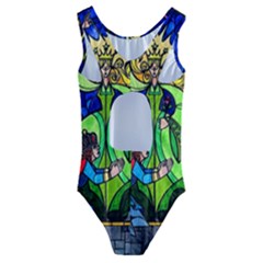 Kids  Cut-Out Back One Piece Swimsuit 