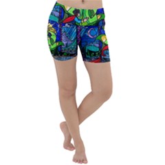 Lightweight Velour Yoga Shorts 
