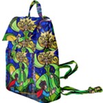 Beauty And The Beast Stained Glass Rose Buckle Everyday Backpack