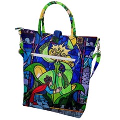 Buckle Top Tote Bag 
