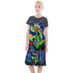 Beauty And The Beast Stained Glass Rose Camis Fishtail Dress