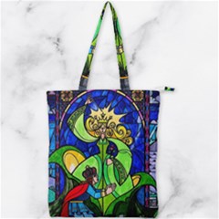Double Zip Up Tote Bag 