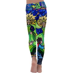 Kids  Lightweight Velour Classic Yoga Leggings 