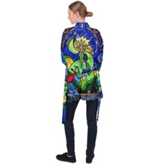 Long Sleeve Velvet Kimono  