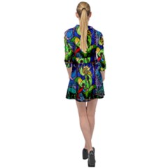 Mini Skater Shirt Dress 