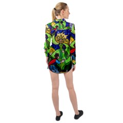 Long Sleeve Chiffon Shirt 