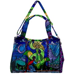 Double Compartment Shoulder Bag 