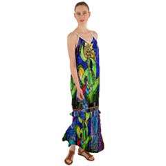 Cami Maxi Ruffle Chiffon Dress 