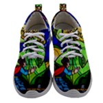 Beauty And The Beast Stained Glass Rose Women Athletic Shoes