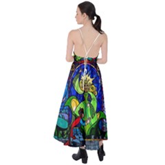 Tie Back Maxi Dress 