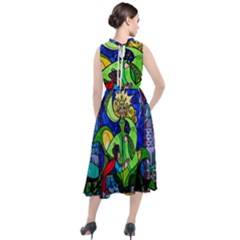 Round Neck Boho Dress 