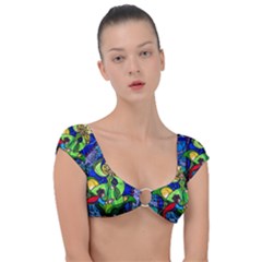 Cap Sleeve Ring Bikini Top 