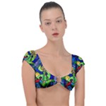 Beauty And The Beast Stained Glass Rose Cap Sleeve Ring Bikini Top
