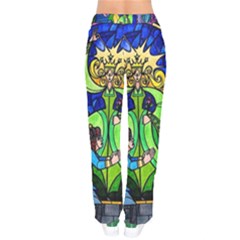 Women Velvet Drawstring Pants 
