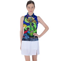 Women s Sleeveless Polo T-Shirt 