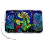 Beauty And The Beast Stained Glass Rose Pen Storage Case (S)