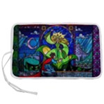 Beauty And The Beast Stained Glass Rose Pen Storage Case (L)