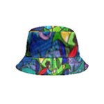 Beauty And The Beast Stained Glass Rose Inside Out Bucket Hat (Kids)