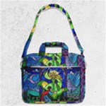 Beauty And The Beast Stained Glass Rose MacBook Pro 13  Shoulder Laptop Bag 