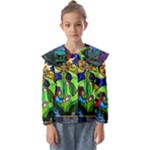 Beauty And The Beast Stained Glass Rose Kids  Peter Pan Collar Blouse