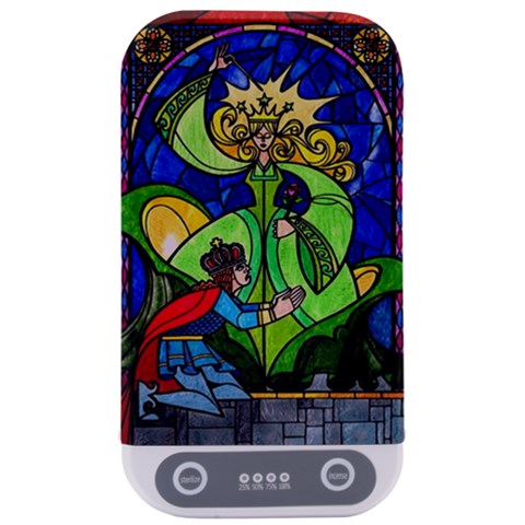 Beauty And The Beast Stained Glass Rose Sterilizers from ArtsNow.com