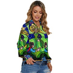 Women s Long Sleeve Button Up Shirt 