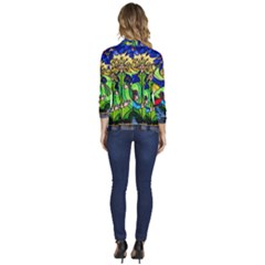 Women s One-Button 3/4 Sleeve Short Jacket 
