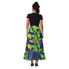 Tiered Ruffle Maxi Skirt 