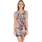 Cottagecore Bodycon Dress