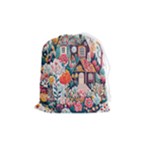Cottagecore Drawstring Pouch (Medium)