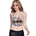 Cottagecore Racer Back Crop Top