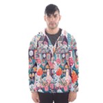 Cottagecore Men s Hooded Windbreaker