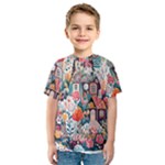 Cottagecore Kids  Sport Mesh T-Shirt