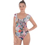 Cottagecore Short Sleeve Leotard 