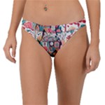 Cottagecore Band Bikini Bottoms