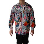 Cottagecore Kids  Hooded Windbreaker