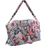 Cottagecore Canvas Crossbody Bag