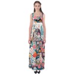 Cottagecore Empire Waist Maxi Dress